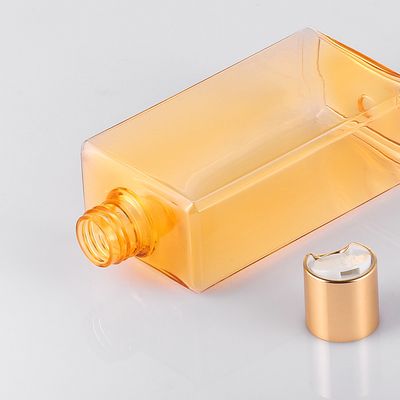 La bottiglia del cappuccio del disco del ODM, la compressione di plastica 300ML imbottiglia per il materiale dell'ANIMALE DOMESTICO della lozione
