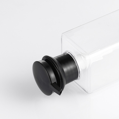 Materia plastica di lusso trasparente 350ML della bottiglia PETG della pompa della lozione