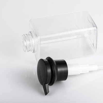 Materia plastica di lusso trasparente 350ML della bottiglia PETG della pompa della lozione