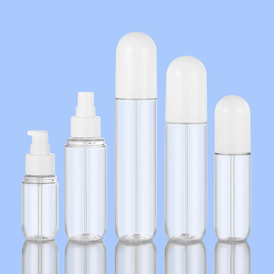 La bottiglia vuota 100ml dello spruzzo dell'ANIMALE DOMESTICO ha riciclato la forma rotonda disponibile materiale del ODM