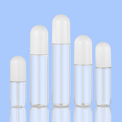 La bottiglia vuota 100ml dello spruzzo dell'ANIMALE DOMESTICO ha riciclato la forma rotonda disponibile materiale del ODM