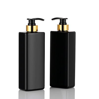 Bottiglia cosmetica nera della lozione, bottiglia della lozione di 8 Oz con la larghezza della pompa 73mm