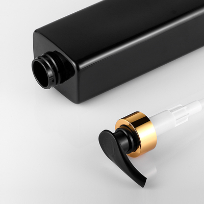 Bottiglia cosmetica nera della lozione, bottiglia della lozione di 8 Oz con la larghezza della pompa 73mm