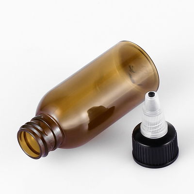 Piccoli barattoli di plastica con capacità riutilizzabile 60ml di Reappliable dei coperchi con tappo a vite