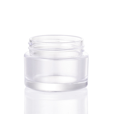Barattoli cosmetici vuoti di lusso, capacità di plastica biodegradabile dei barattoli 8oz