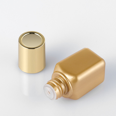 la bottiglia vuota di viaggio 15ml ha messo l'OEM di colore dell'oro disponibile per cura di pelle
