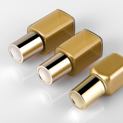 la bottiglia vuota di viaggio 15ml ha messo l'OEM di colore dell'oro disponibile per cura di pelle