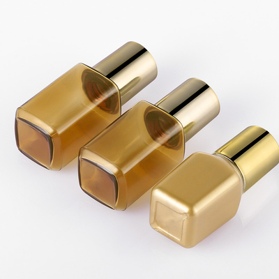 la bottiglia vuota di viaggio 15ml ha messo l'OEM di colore dell'oro disponibile per cura di pelle