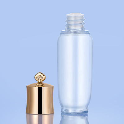 La bottiglia vuota glassata di viaggio dell'oro ha fissato la capacità 30ml per toner