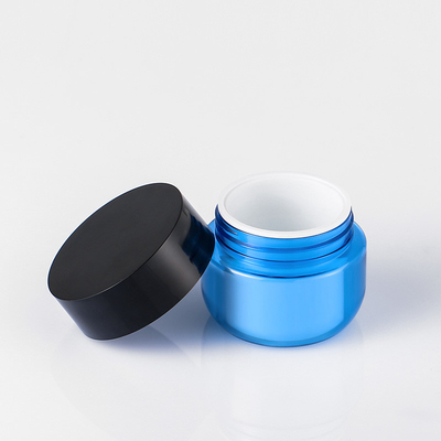 Riutilizzabile riutilizzabile d'imballaggio crema nero del barattolo per le lozioni e screma 4 Oz