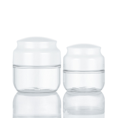Contenitori cosmetici vuoti riutilizzabili, barattoli di plastica biodegradabili riutilizzabili