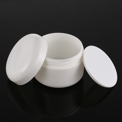 Il barattolo d'imballaggio crema bianco rotondo, crema per il corpo i barattoli cosmetici 50g