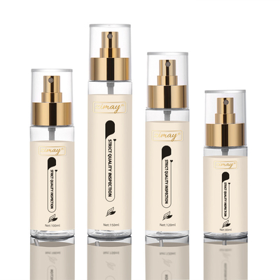 Bottiglie cosmetiche vuote rotonde dello spruzzo, 4 bottiglie di plastica di lusso dello spruzzo della radura di Oz