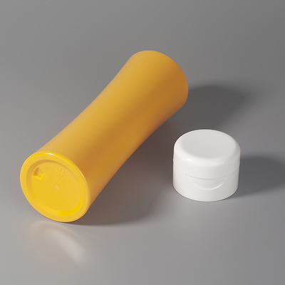 giallo riutilizzabile riutilizzabile senz'aria delle bottiglie con tappo a vite di plastica 500ml