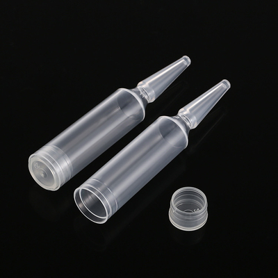 La fiala di plastica del siero che imballa, piccola lozione vuota imbottiglia il diametro di 16mm