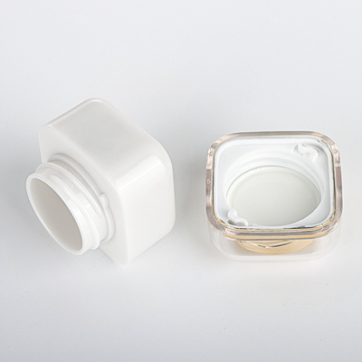 Bottiglie di profumo vuote di lusso acriliche del ODM che imballano Rose Gold 15ML 30ML