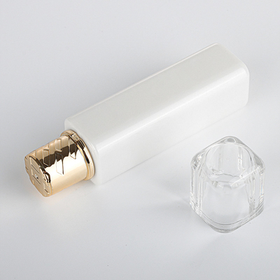Bottiglie di profumo vuote di lusso acriliche del ODM che imballano Rose Gold 15ML 30ML