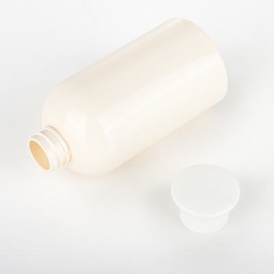 Bottiglia di plastica rotonda trasparente di plastica cosmetica della bottiglia di toner 300ml 350ml